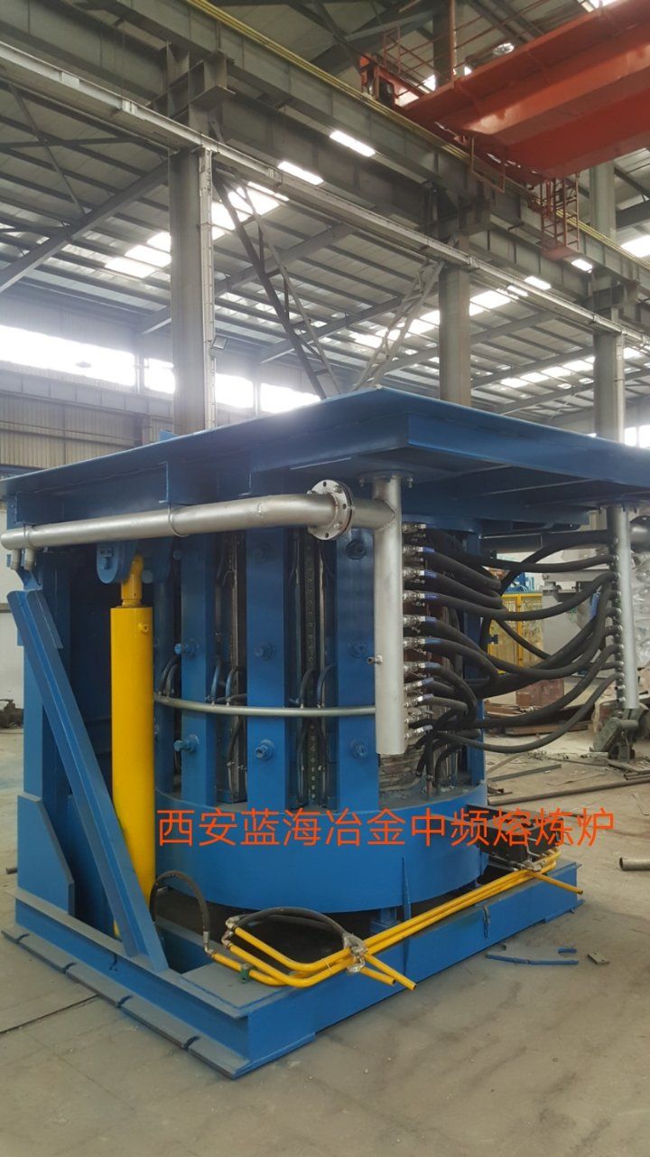 西安腾博中频熔炼炉使用案例